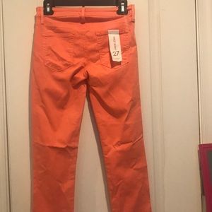 Just black jeans with tags soft orange skinny